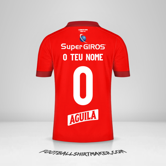 Camisola America de Cali 2022 -  o teu nome - 0