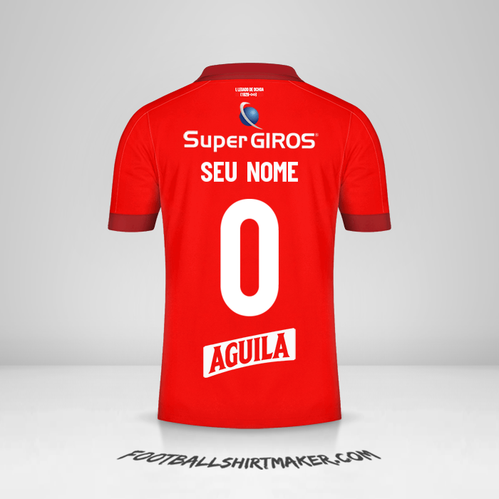 Camisa America de Cali 2022 -  seu nome - 0