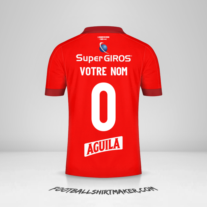 Maillot America de Cali 2022 -  votre nom - 0