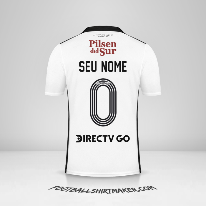 Camisa Colo Colo 2022 -  seu nome - 0