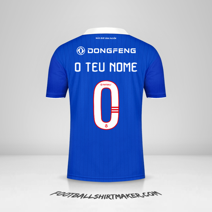 Camisola Universidad de Chile 2022 -  o teu nome - 0