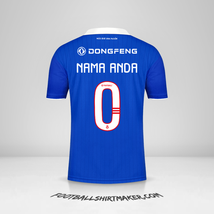 Jersey Universidad de Chile 2022 -  nama anda - 0