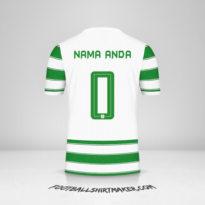 Jersey Celtic FC 2021/2022 UEL -  nama anda - 0