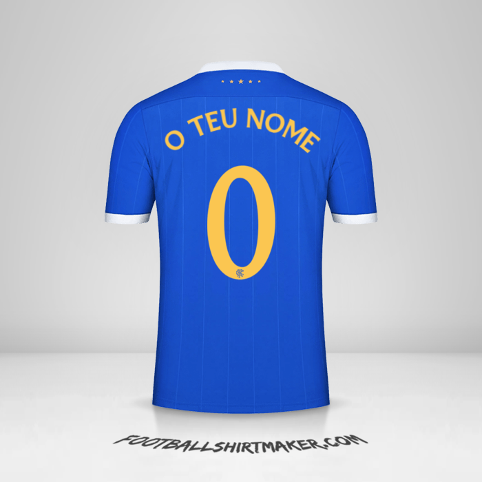 Camisola Rangers FC 2021/2022 UEL -  o teu nome - 0