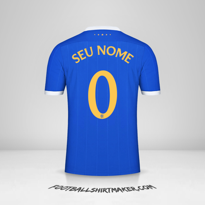 Camisa Rangers FC 2021/2022 UEL -  seu nome - 0