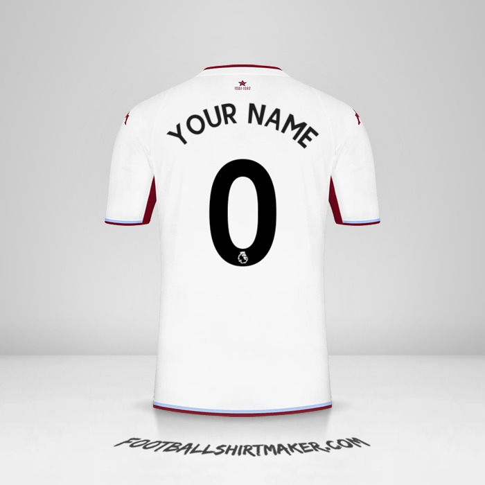 Shirt Aston Villa FC 2021/2022 II -  your name - 0