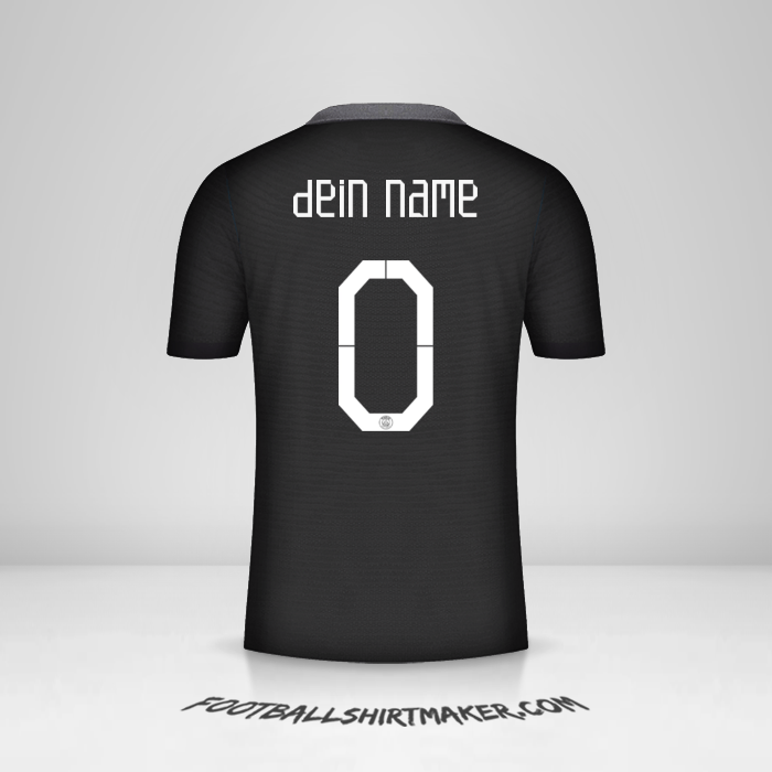 Trikot Paris Saint Germain 2021/2022 Cup III -  dein name - 0