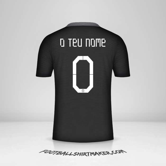 Camisola Paris Saint Germain 2021/2022 Cup III -  o teu nome - 0