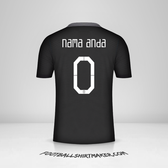 Jersey Paris Saint Germain 2021/2022 Cup III -  nama anda - 0