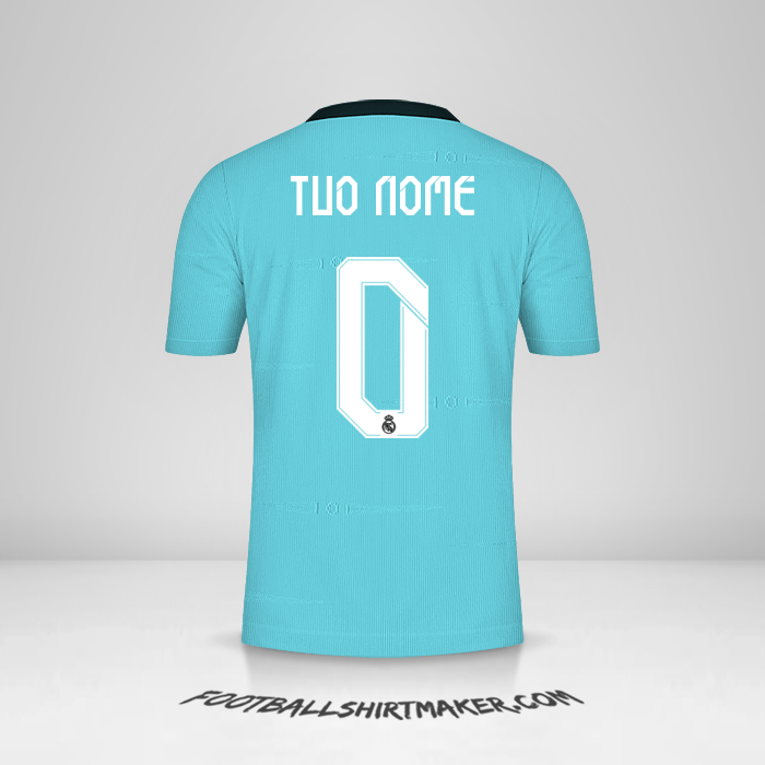 Maglia Real Madrid CF 2021/2022 Cup III -  tuo nome - 0