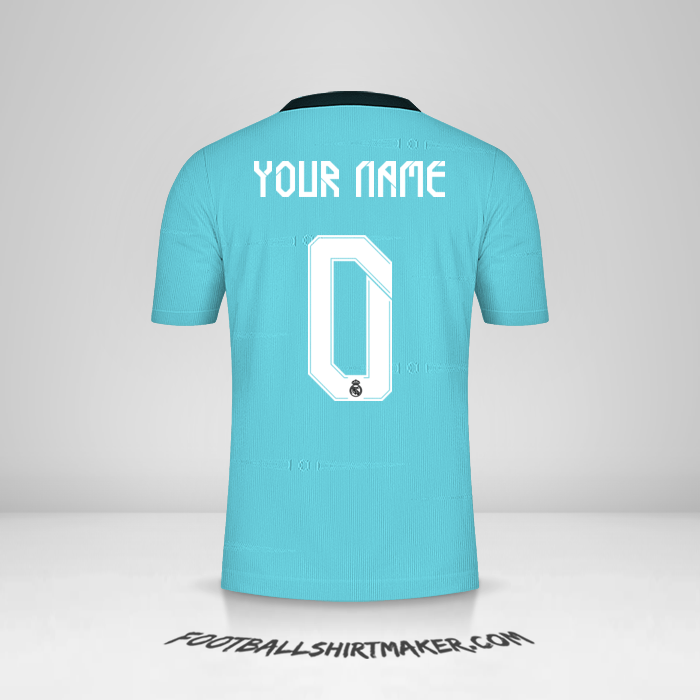 Shirt Real Madrid CF 2021/2022 Cup III -  your name - 0