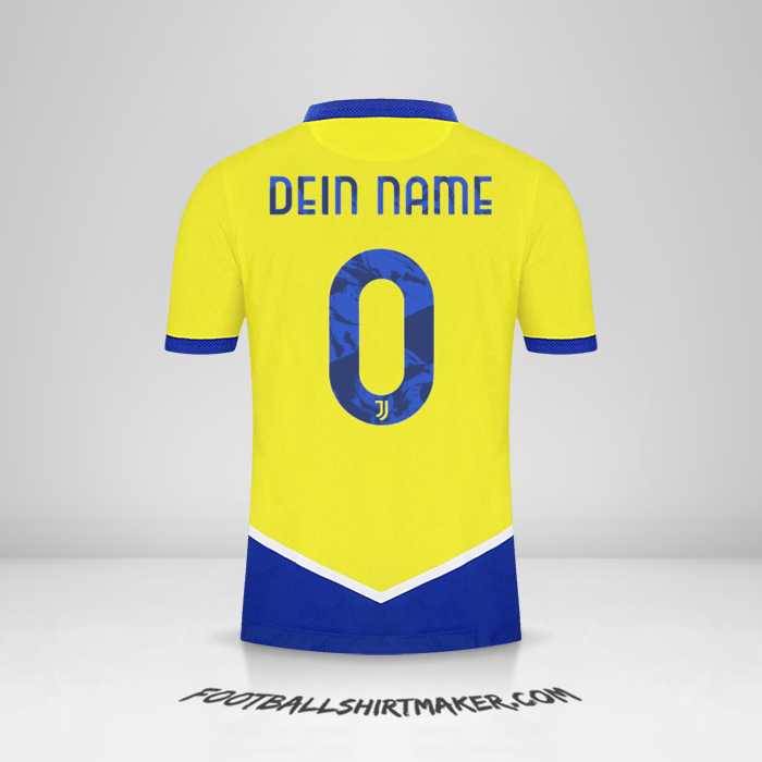 Trikot Juventus FC 2021/2022 Cup III -  dein name - 0