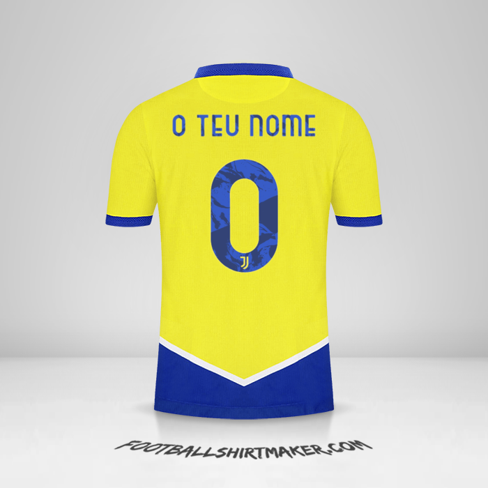 Camisola Juventus FC 2021/2022 Cup III -  o teu nome - 0