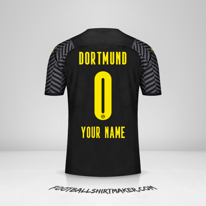 Shirt Borussia Dortmund 2021/2022 II -  your name - 0