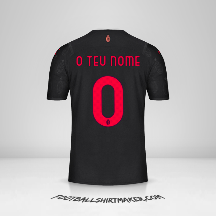 Camisola AC Milan 2021/2022 III -  o teu nome - 0