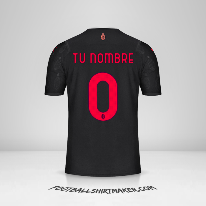 Camiseta AC Milan 2021/2022 III -  tu nombre - 0