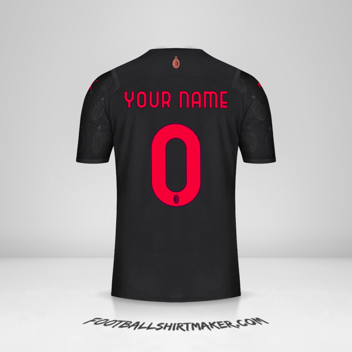 Jersey AC Milan 2021/2022 III -  your name - 0