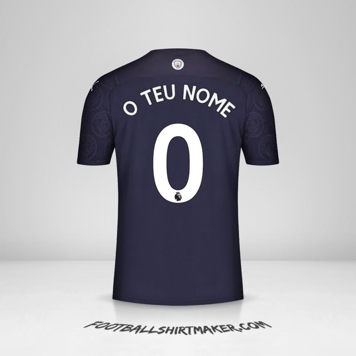 Camisola Manchester City 2021/2022 III -  o teu nome - 0