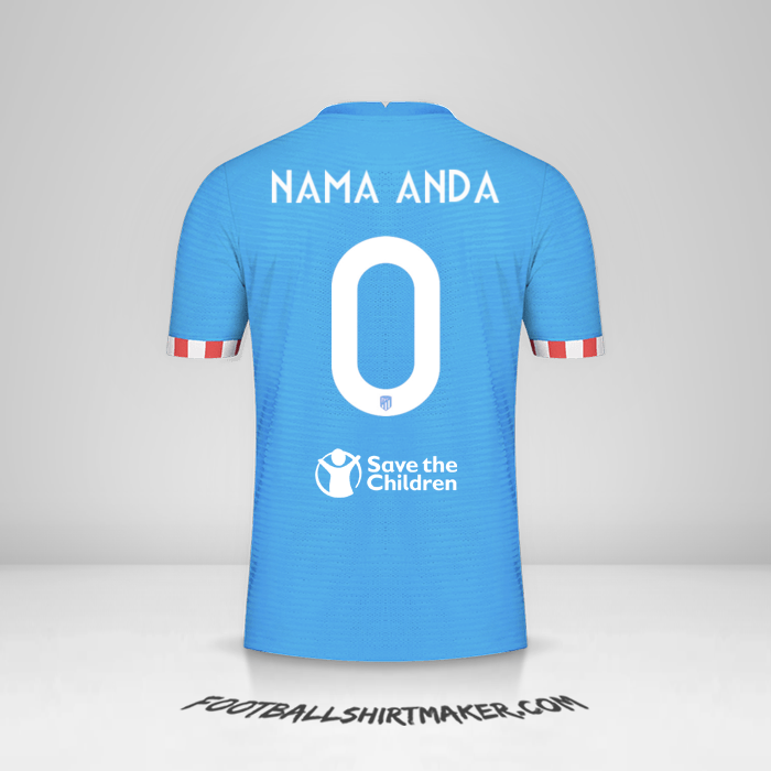 Jersey Atletico Madrid 2021/2022 Cup III -  nama anda - 0