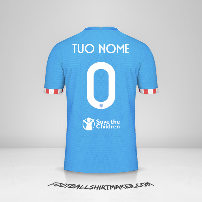 Maglia Atletico Madrid 2021/2022 Cup III -  tuo nome - 0