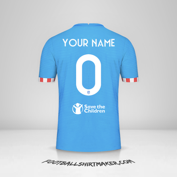 Shirt Atletico Madrid 2021/2022 Cup III -  your name - 0