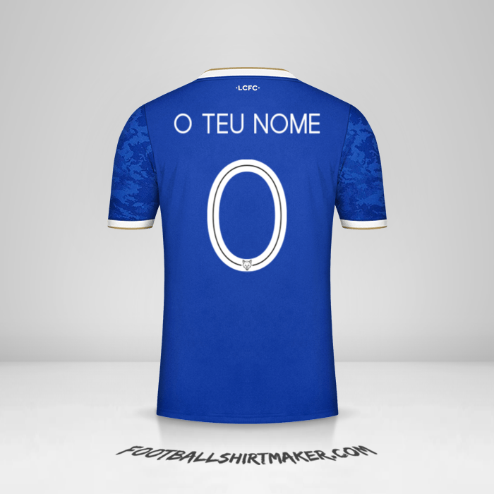 Camisola Leicester City FC 2021/2022 Cup -  o teu nome - 0