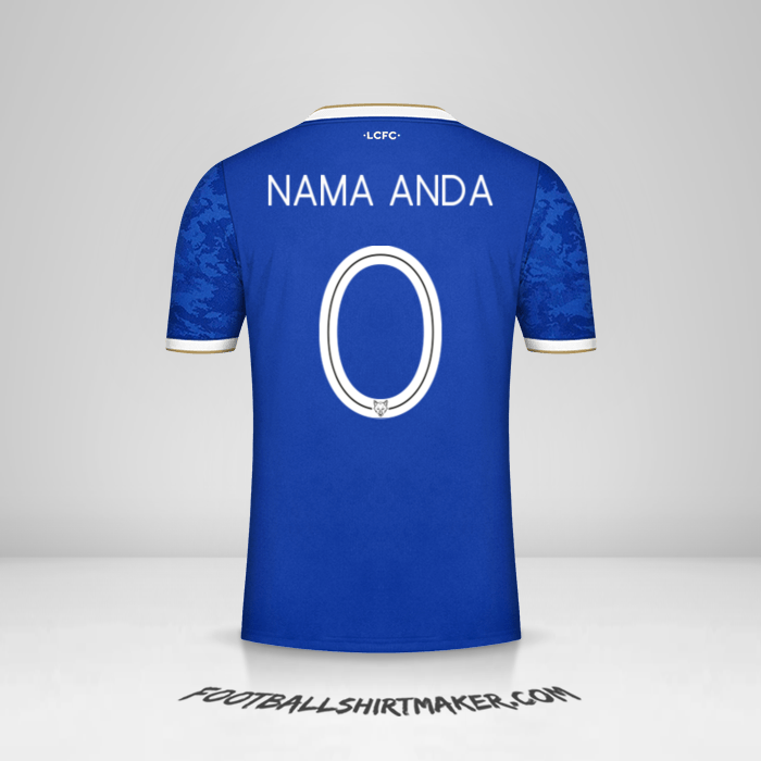 Jersey Leicester City FC 2021/2022 Cup -  nama anda - 0