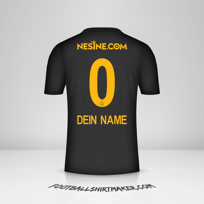 Trikot Galatasaray SK 2021/2022 II -  dein name - 0