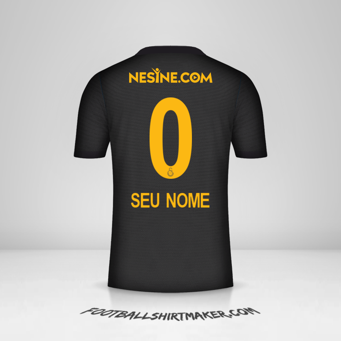 Camisa Galatasaray SK 2021/2022 II -  seu nome - 0