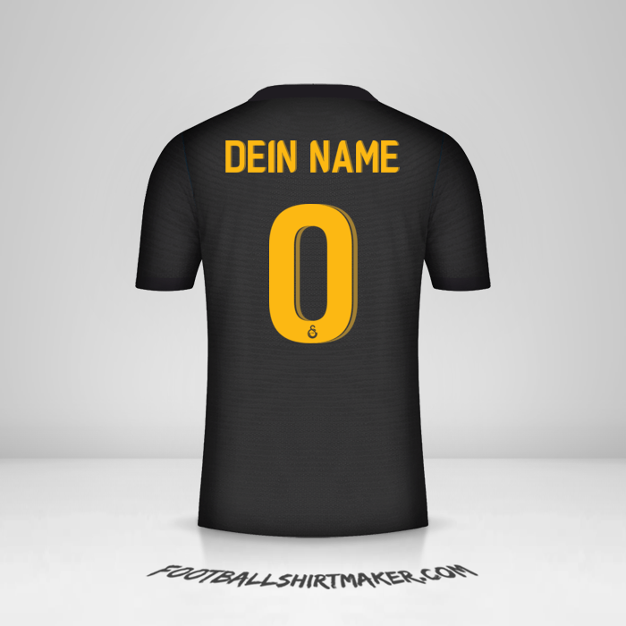 Trikot Galatasaray SK 2021/2022 Cup II -  dein name - 0