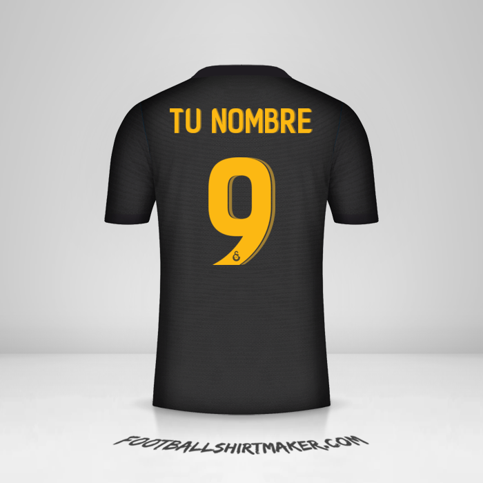 Camiseta Galatasaray SK 2021/2022 Cup II número 9 tu nombre