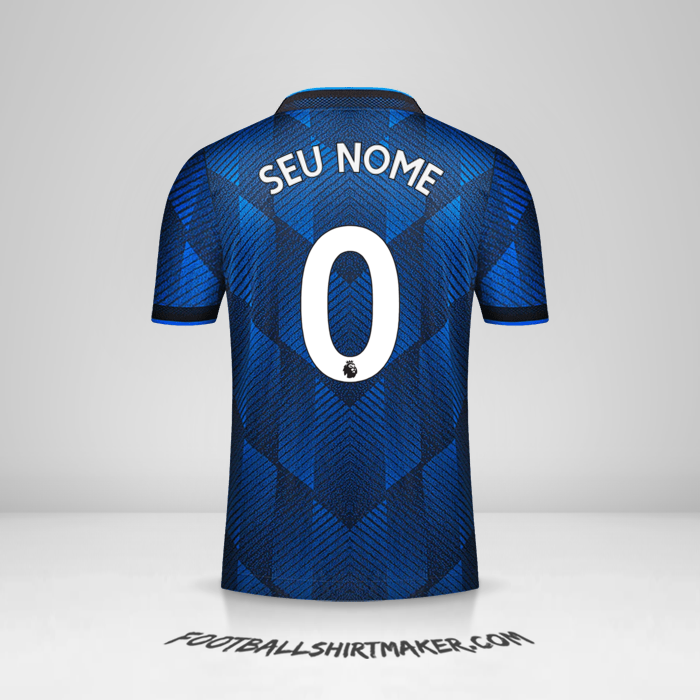 Camisa Manchester United 2021/2022 III -  seu nome - 0