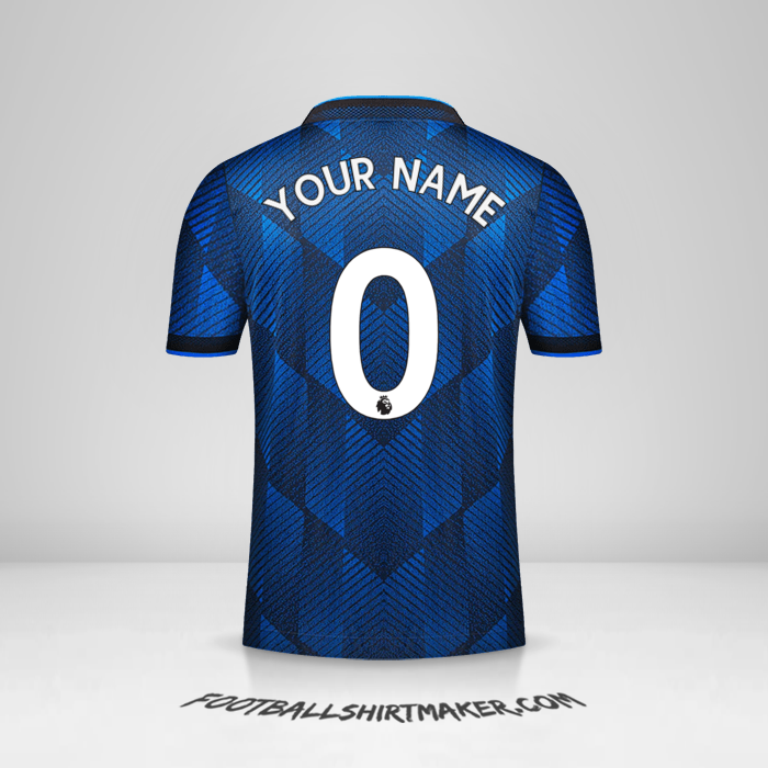 Jersey Manchester United 2021/2022 III -  your name - 0