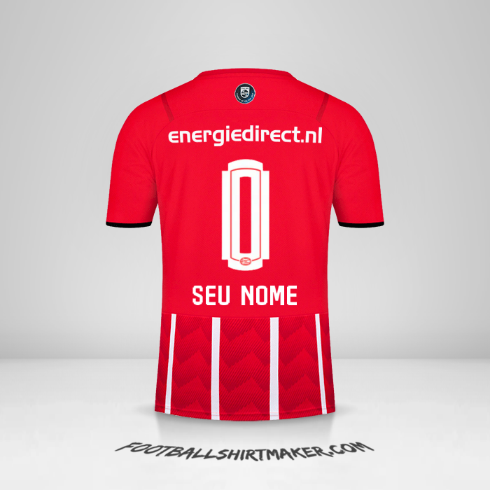 Camisa PSV 2021/2022 -  seu nome - 0