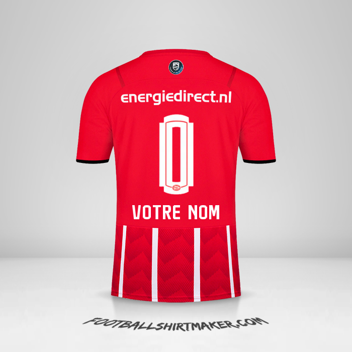 Maillot PSV 2021/2022 -  votre nom - 0