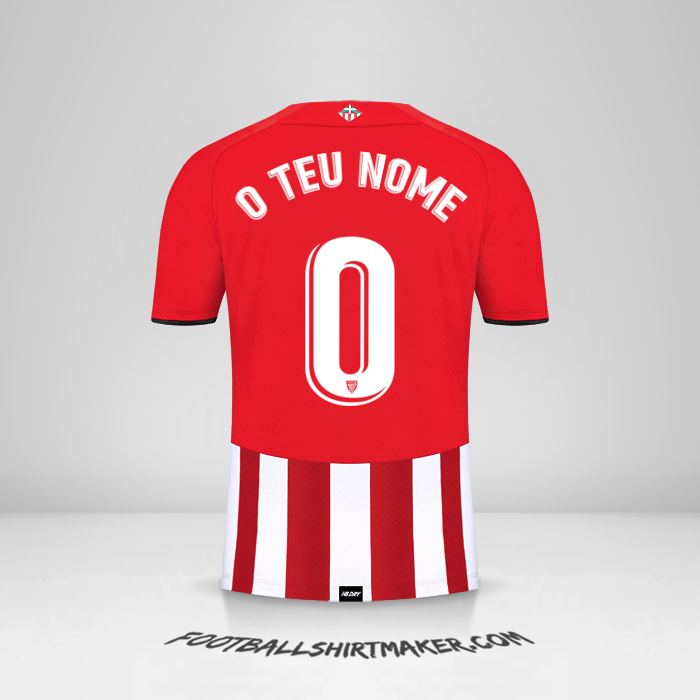 Camisola Athletic Club 2021/2022 -  o teu nome - 0