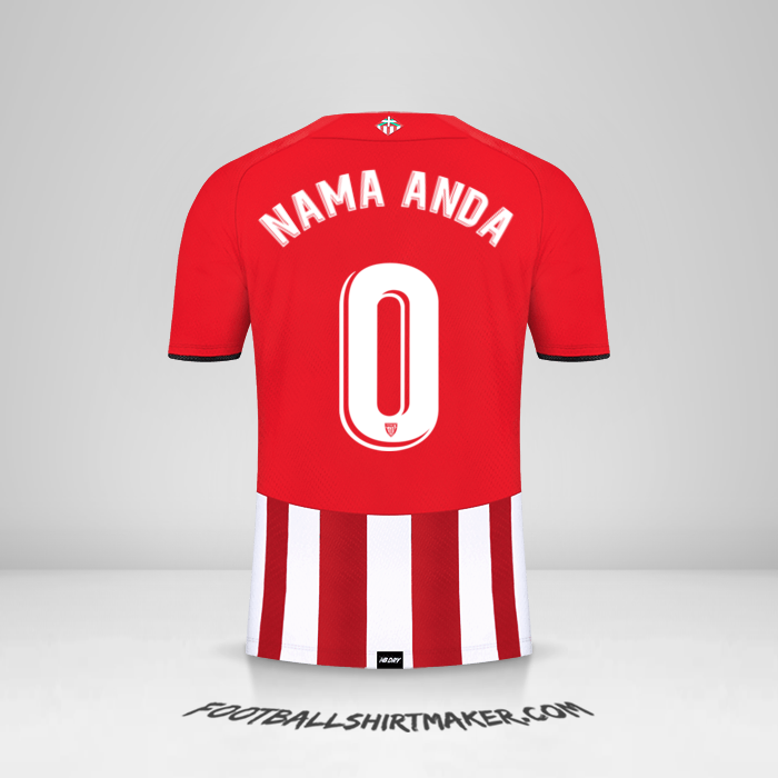 Jersey Athletic Club 2021/2022 -  nama anda - 0