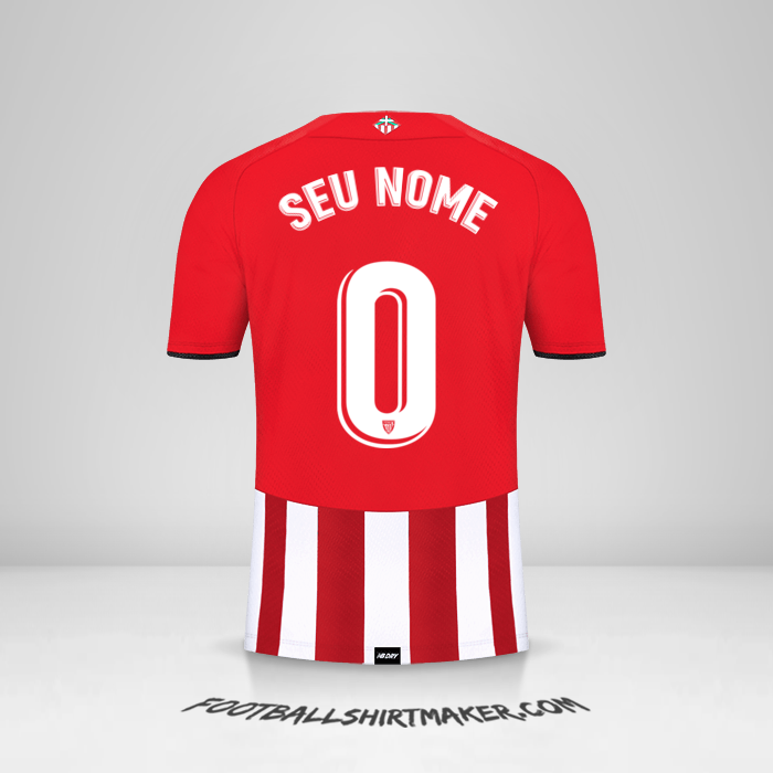 Camisa Athletic Club 2021/2022 -  seu nome - 0