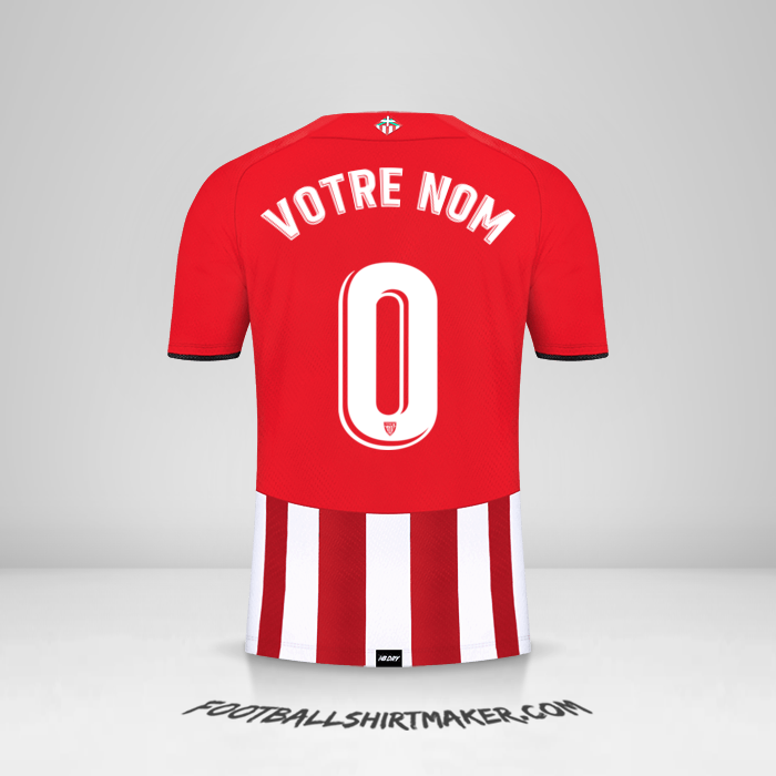 Maillot Athletic Club 2021/2022 -  votre nom - 0