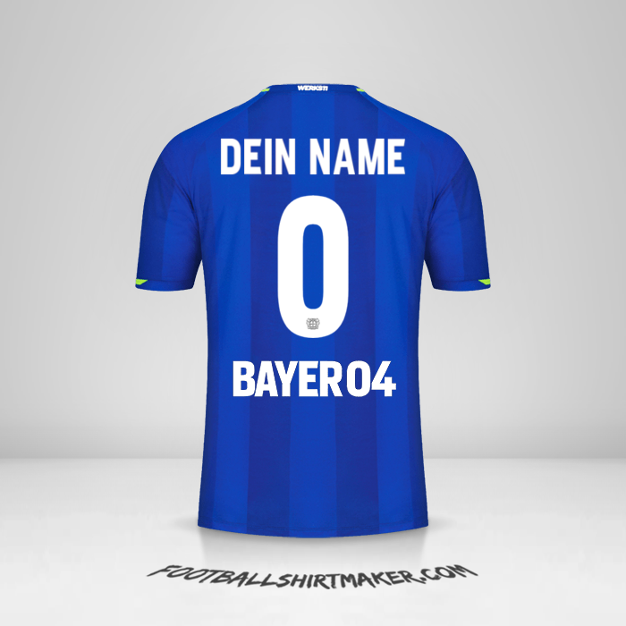 Trikot Bayer 04 Leverkusen 2021/2022 II -  dein name - 0