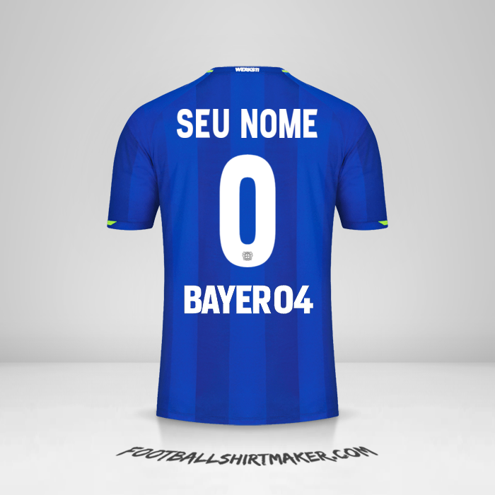 Camisa Bayer 04 Leverkusen 2021/2022 II -  seu nome - 0