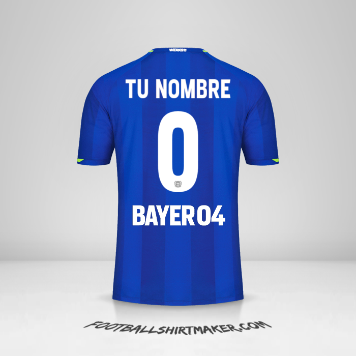 Camiseta Bayer 04 Leverkusen 2021/2022 II -  tu nombre - 0