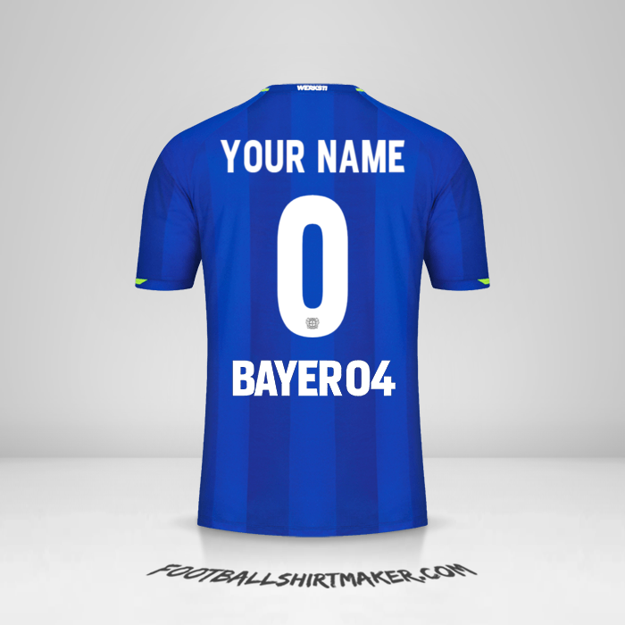 Shirt Bayer 04 Leverkusen 2021/2022 II -  your name - 0