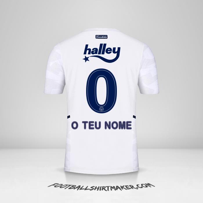 Camisola Fenerbahce SK 2021/2022 II -  o teu nome - 0