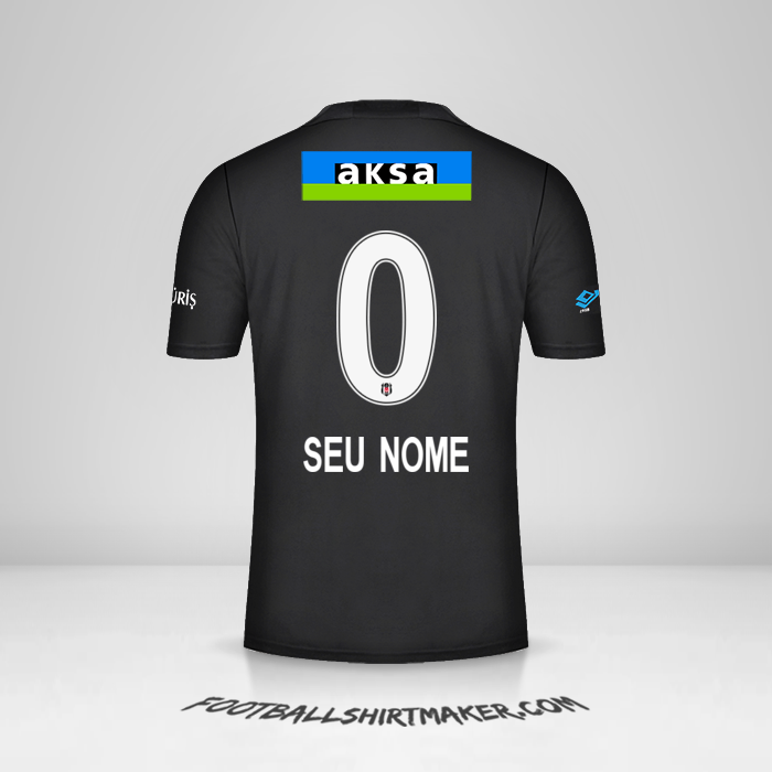 Camisa Besiktas JK 2021/2022 II -  seu nome - 0