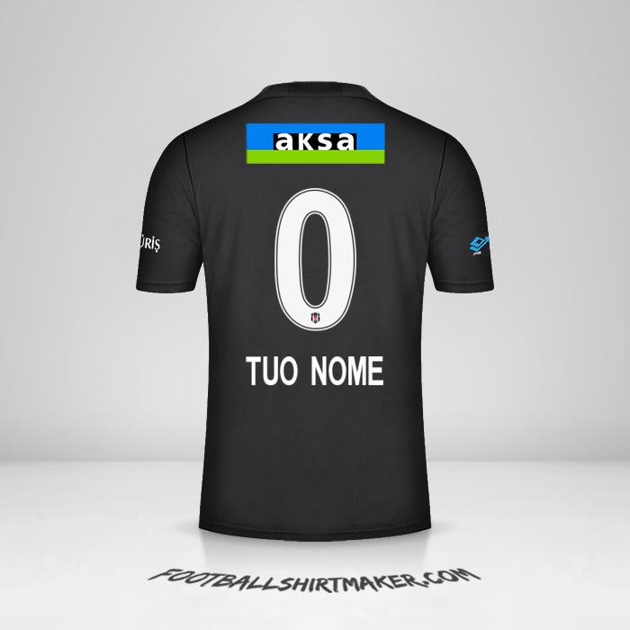 Maglia Besiktas JK 2021/2022 II -  tuo nome - 0