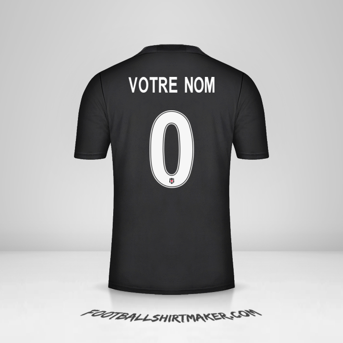 Maillot Besiktas JK 2021/2022 Cup II -  votre nom - 0