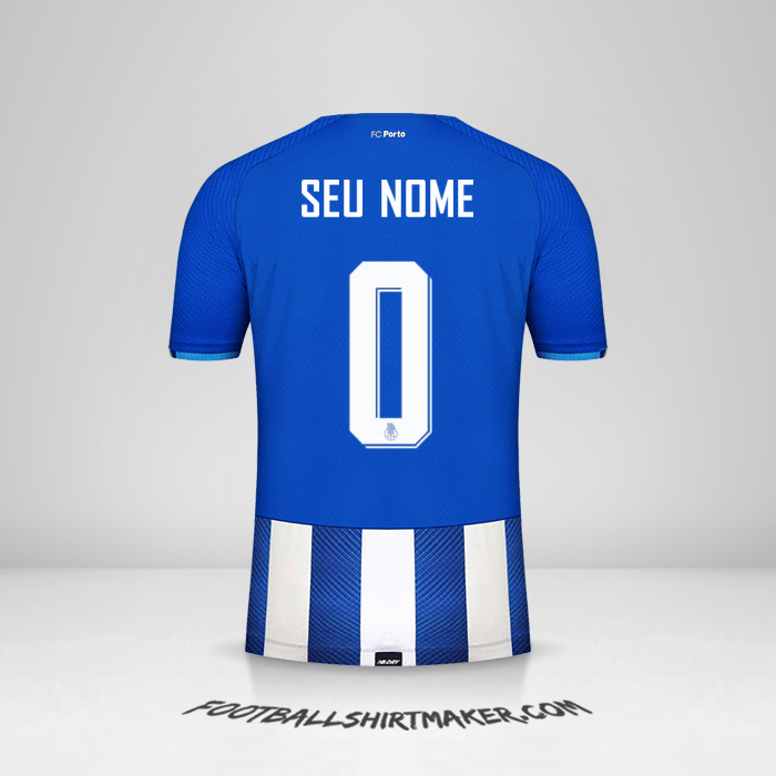 Camisa FC Porto 2021/2022 UEL -  seu nome - 0