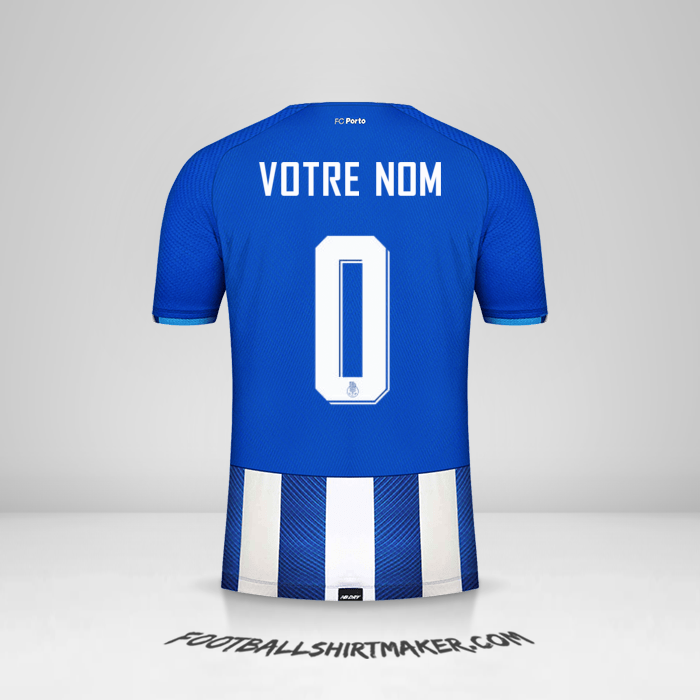 Maillot FC Porto 2021/2022 UEL -  votre nom - 0