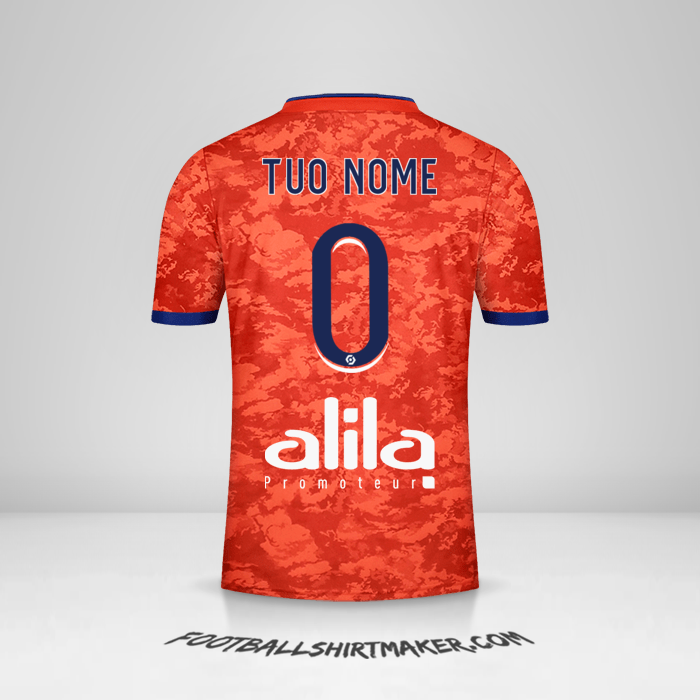 Maglia Olympique Lyon 2021/2022 II -  tuo nome - 0